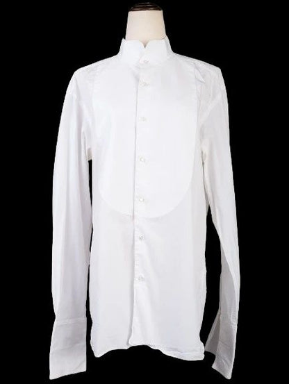 Excellent Ralph Lauren White Cotton Formal Dress Shirt Size XL