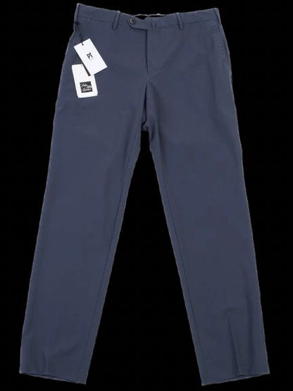 NEW PT Torino Slim Fit Blue Nylon Pants Size M