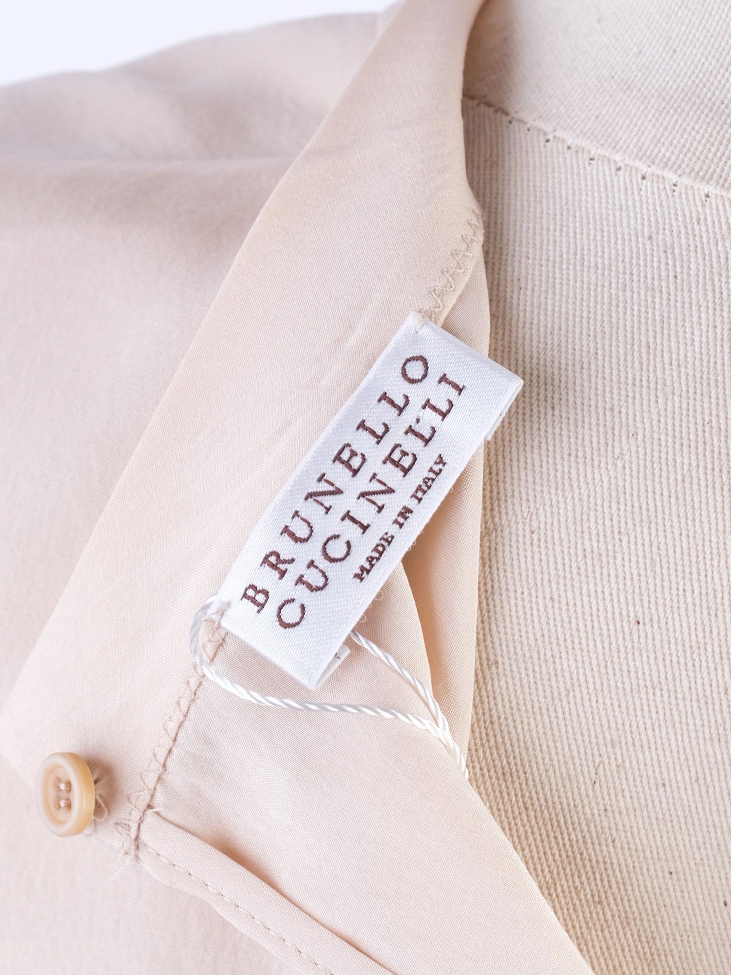 Excellent Brunello Cucinelli Orange Silk T-Shirt Size XS