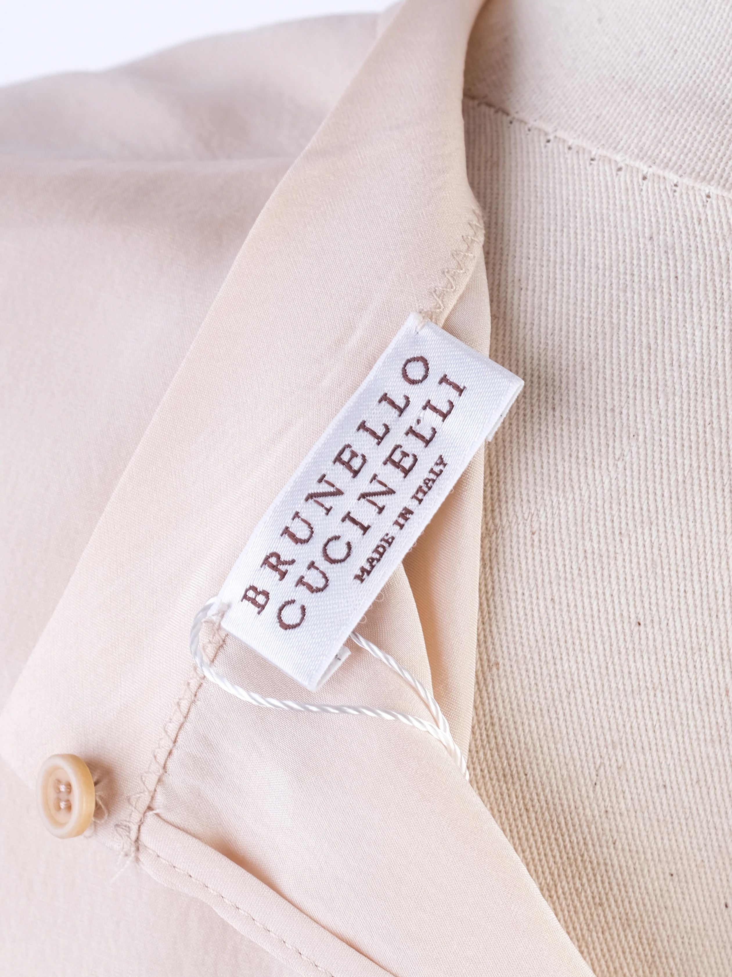 Excellent Brunello Cucinelli Orange Silk T-Shirt Size XS