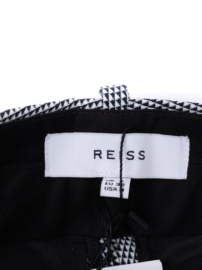 NEW Reiss Checkered Trouser Pants Wool Size XS for Women