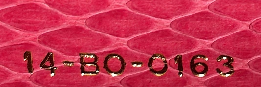 Christian Dior Lady Dior Bag Python Medium