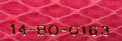 Christian Dior Lady Dior Bag Python Medium