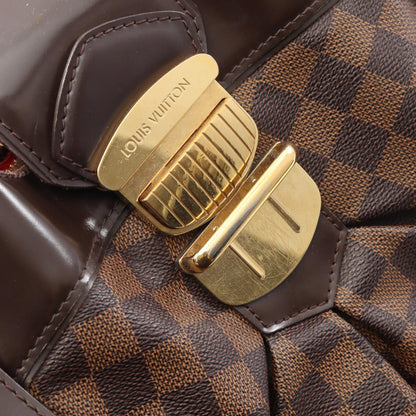 Louis Vuitton Sistina Gm Ebene Brown Handbag N 41540