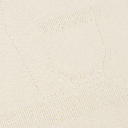 Chanel White Coco Mark Knit Rayon P 21350v 01291