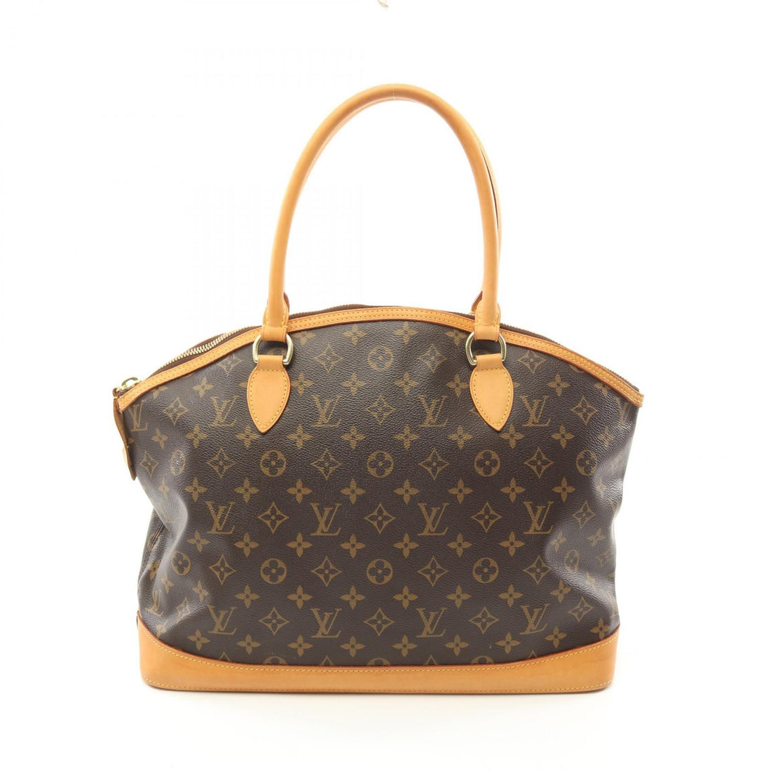 Louis Vuitton Lockit Horizontal Tote Bag M 40104 Monogram Canvas Brown Lv