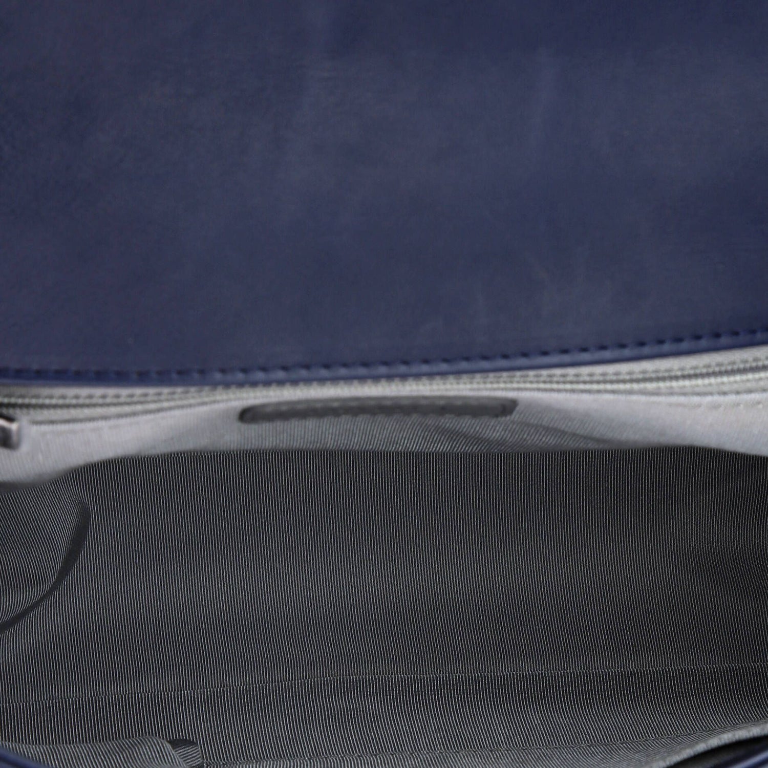 Chanel Double Stitch Boy Flap Bag Quilted Calfskin Large