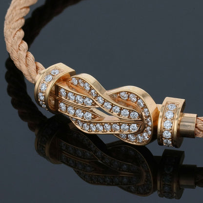 Fred Chance Infinie diamonds and gold bracelet