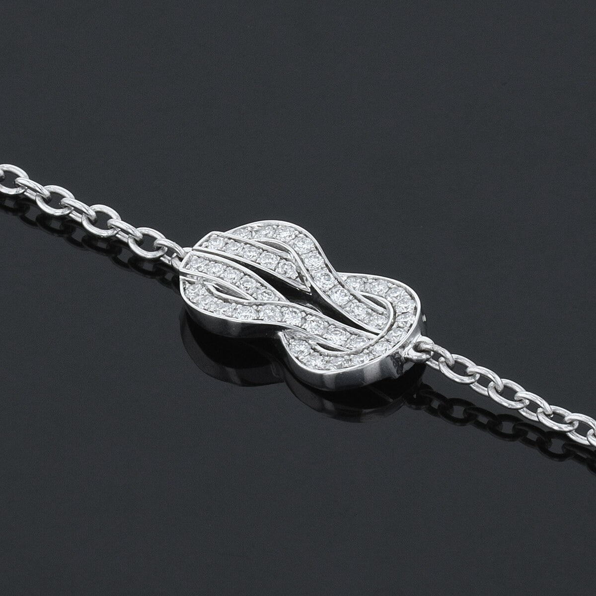Fred Chance Infinie diamonds and gold bracelet