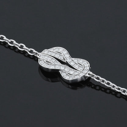 Fred Chance Infinie diamonds and gold bracelet