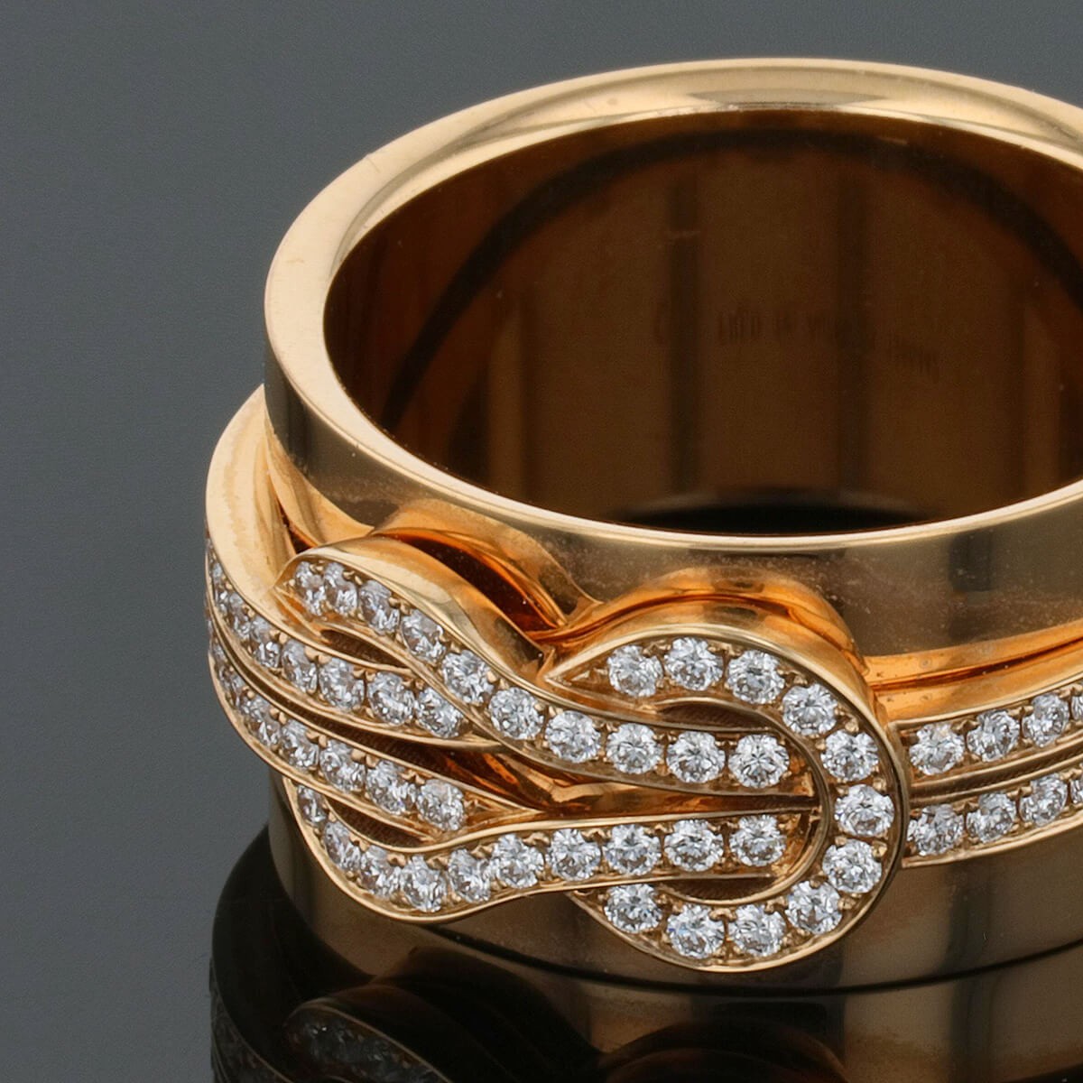 Fred Chance Infinie diamonds and gold ring
