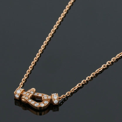 Fred Force 10 diamonds and gold necklace