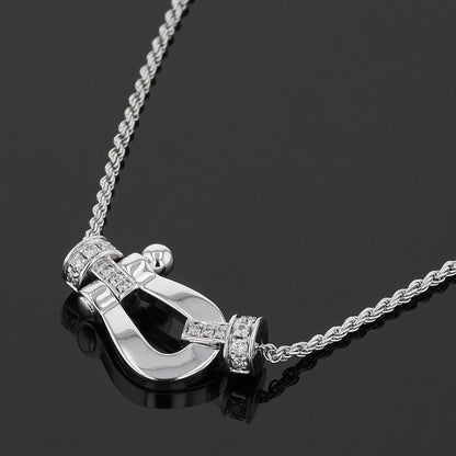 Fred Force 10 diamonds and gold necklace