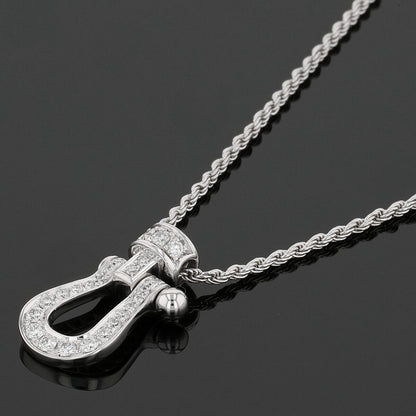Fred Force 10 diamonds and gold necklace