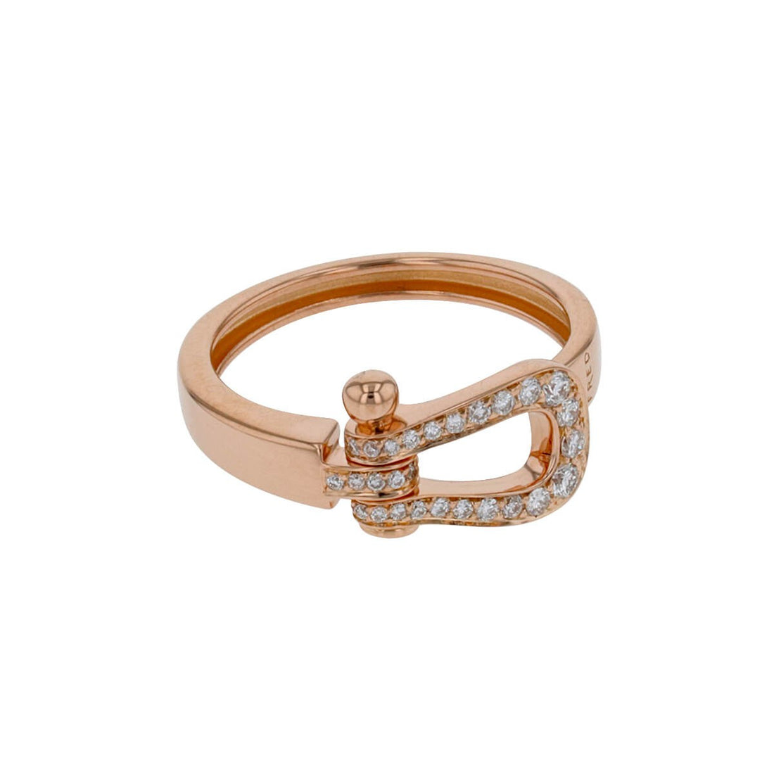 Fred Force 10 diamonds and gold ring