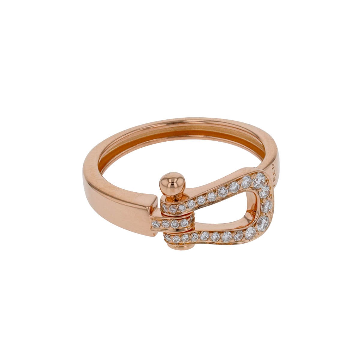Fred Force 10 diamonds and gold ring