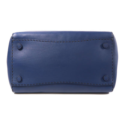 Prada Cowhide Leather 2Way Shoulder Bag 2way Shoulder Bag Blue Calfskin (cowhide) Bn 2857