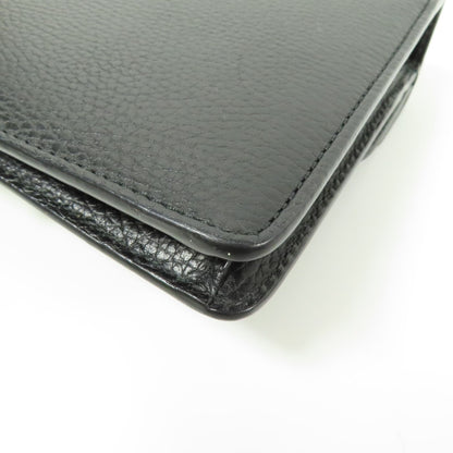 Gucci Cowhide Leather Dionysus Silver Shoulder Bag Black Calfskin (cowhide) 421970 Caogn 8176