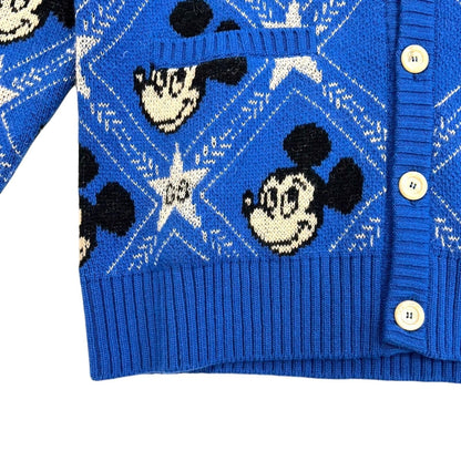 Gucci Disney Wool Cardigan Blue Xs 601565