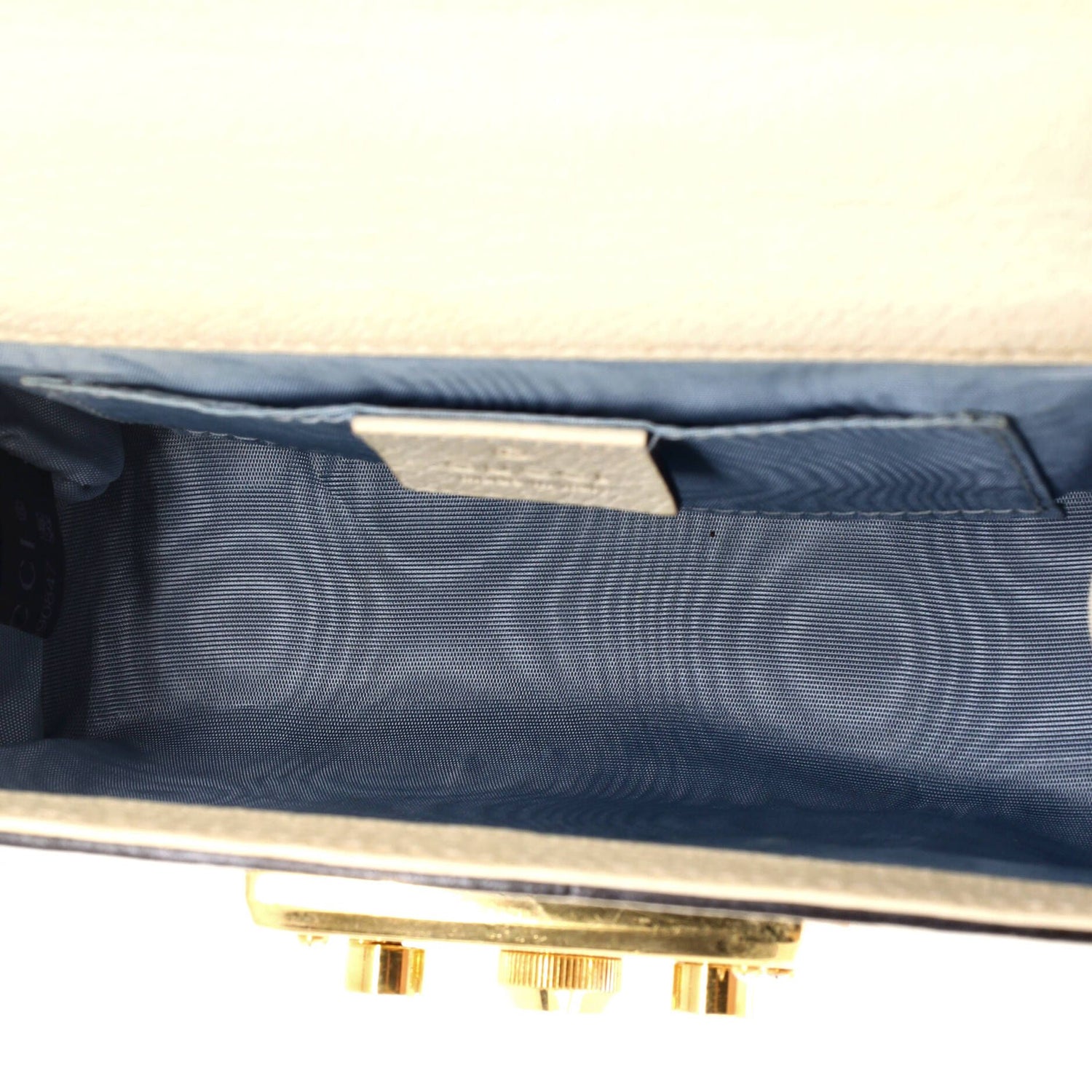 Gucci Padlock Shoulder Bag Printed Leather Small