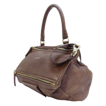Givenchy Pandora Shoulder Handbag Coatskin Brown