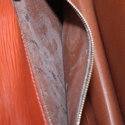 Louis Vuitton Epi Monceau 28 Hand Bag Brown M 52123 Lv Auth