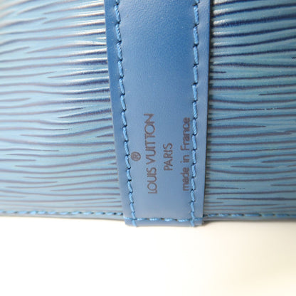 Louis Vuitton Epi Petit Noe Gold Buckle Shoulder Bag Blue Toledo Blue Shoulder Bag M 44107
