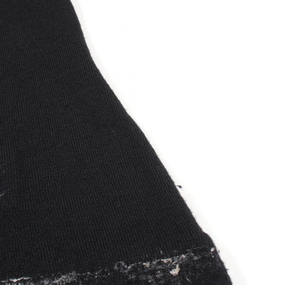 Chanel Black White Beige Tweed Knit Cashmere P 25262w 03472