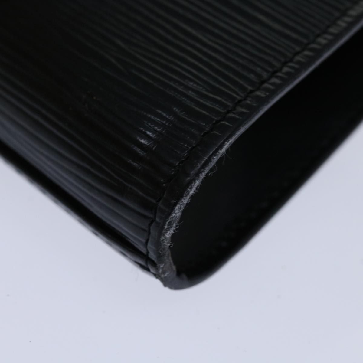 Louis Vuitton Epi Art Deco Clutch Bag Black M 52632 Lv Auth