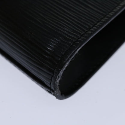 Louis Vuitton Epi Art Deco Clutch Bag Black M 52632 Lv Auth