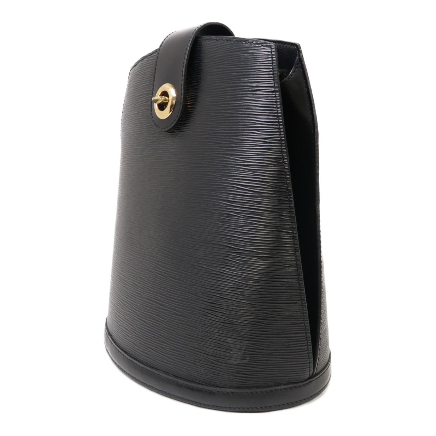 Louis Vuitton Epi Cluny Gold Shoulder Bag Black Black Shoulder Bag M 52252