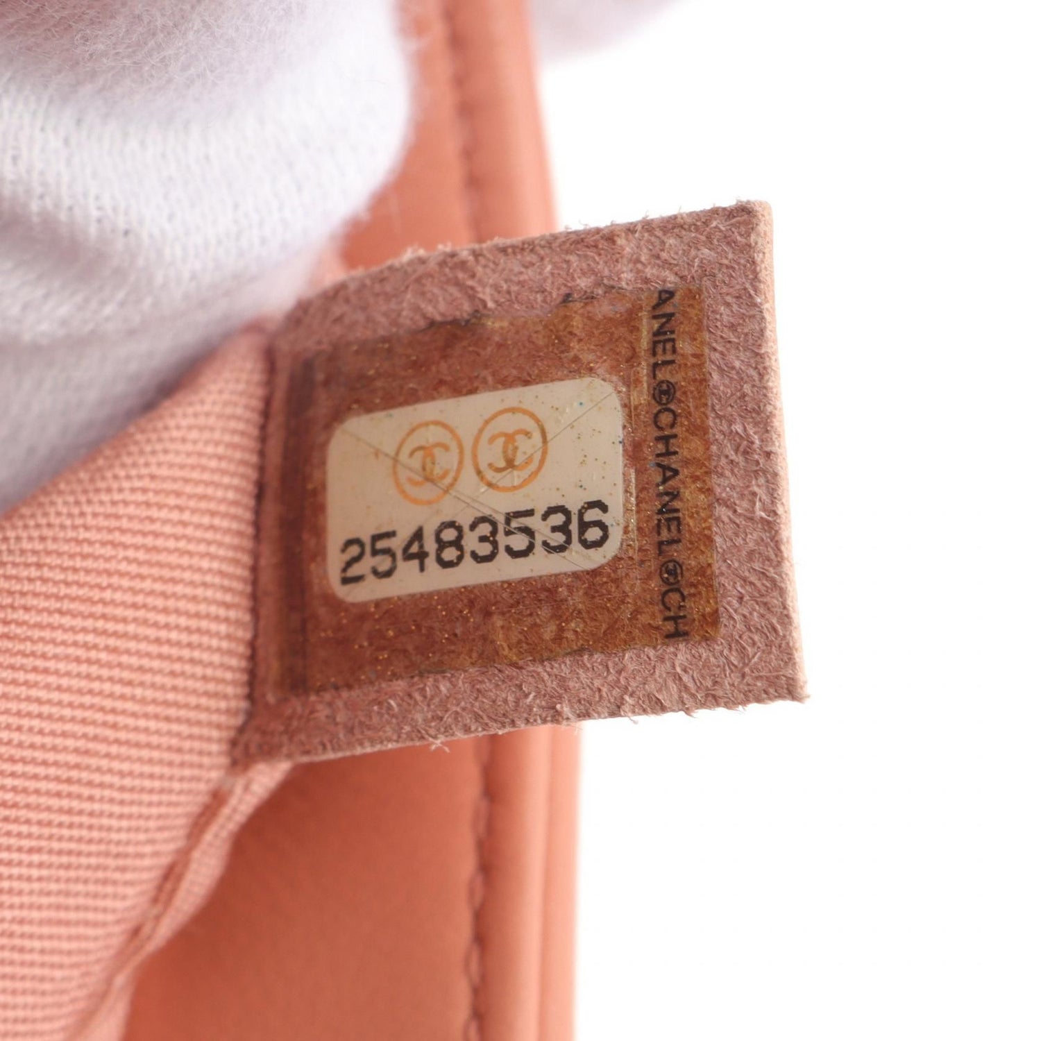 Chanel Orange Boy Small Shoulder Bag Lambskin (sheep Leather) A 67085