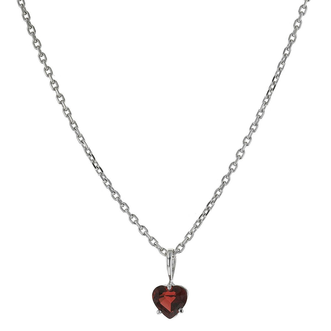 Garnet and gold necklace