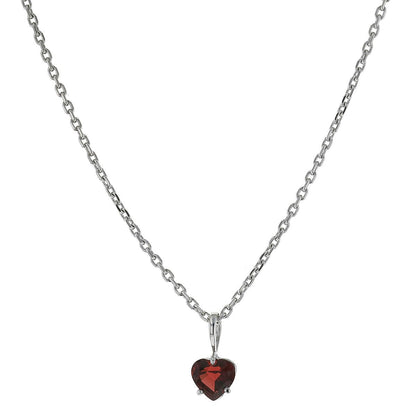 Garnet and gold necklace