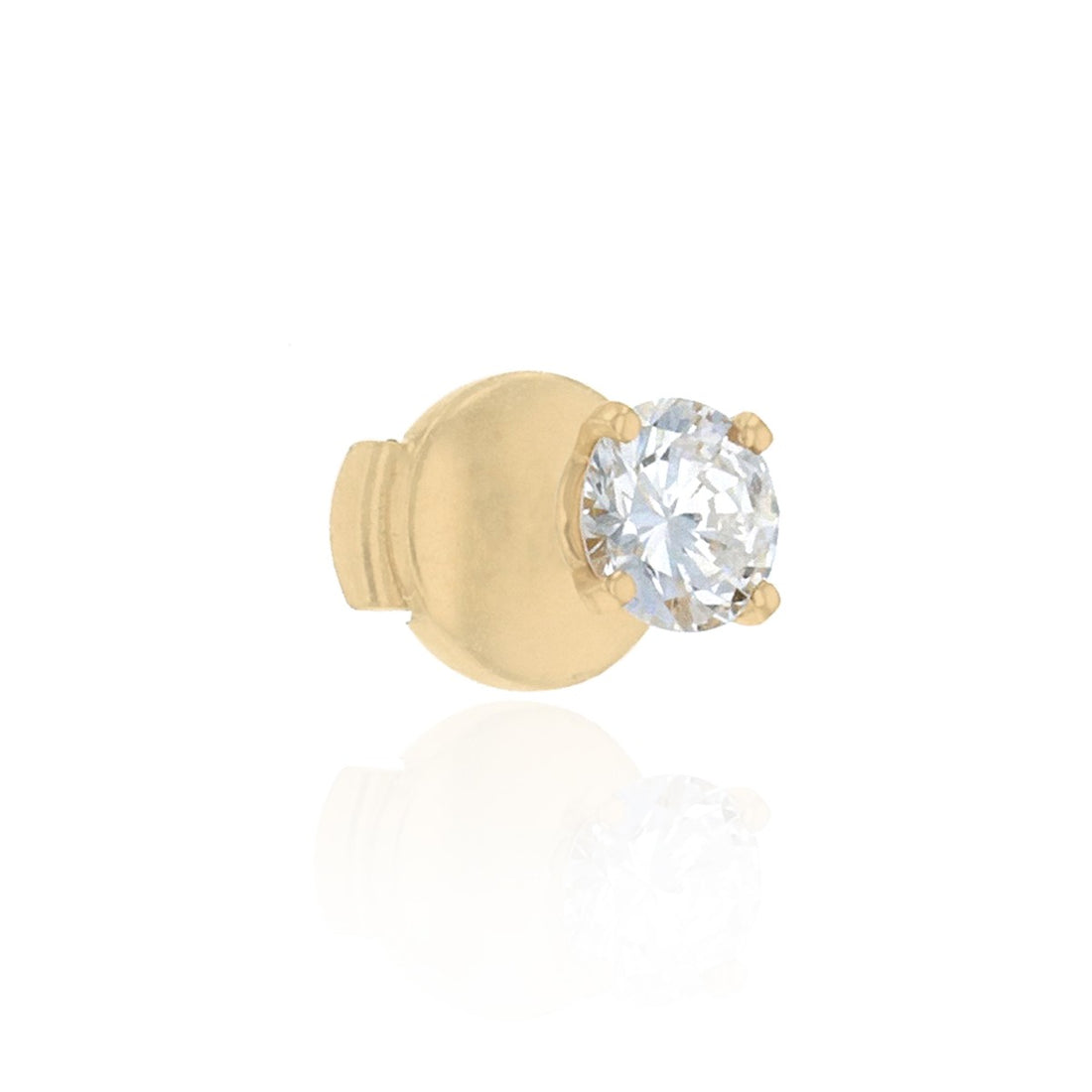 Gena X Mika‘l Dan Diamant diamond and gold earring