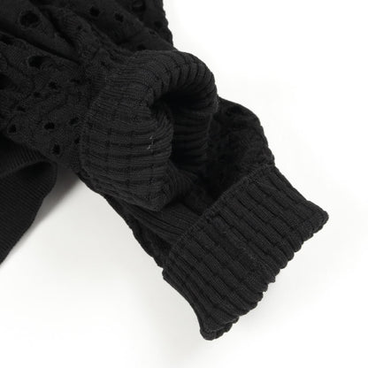 Chanel Black Coco Mark Knit Cotton P 62984k 48963