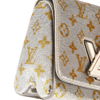 Louis Vuitton Twist Handbag Monogram Sequins Pm
