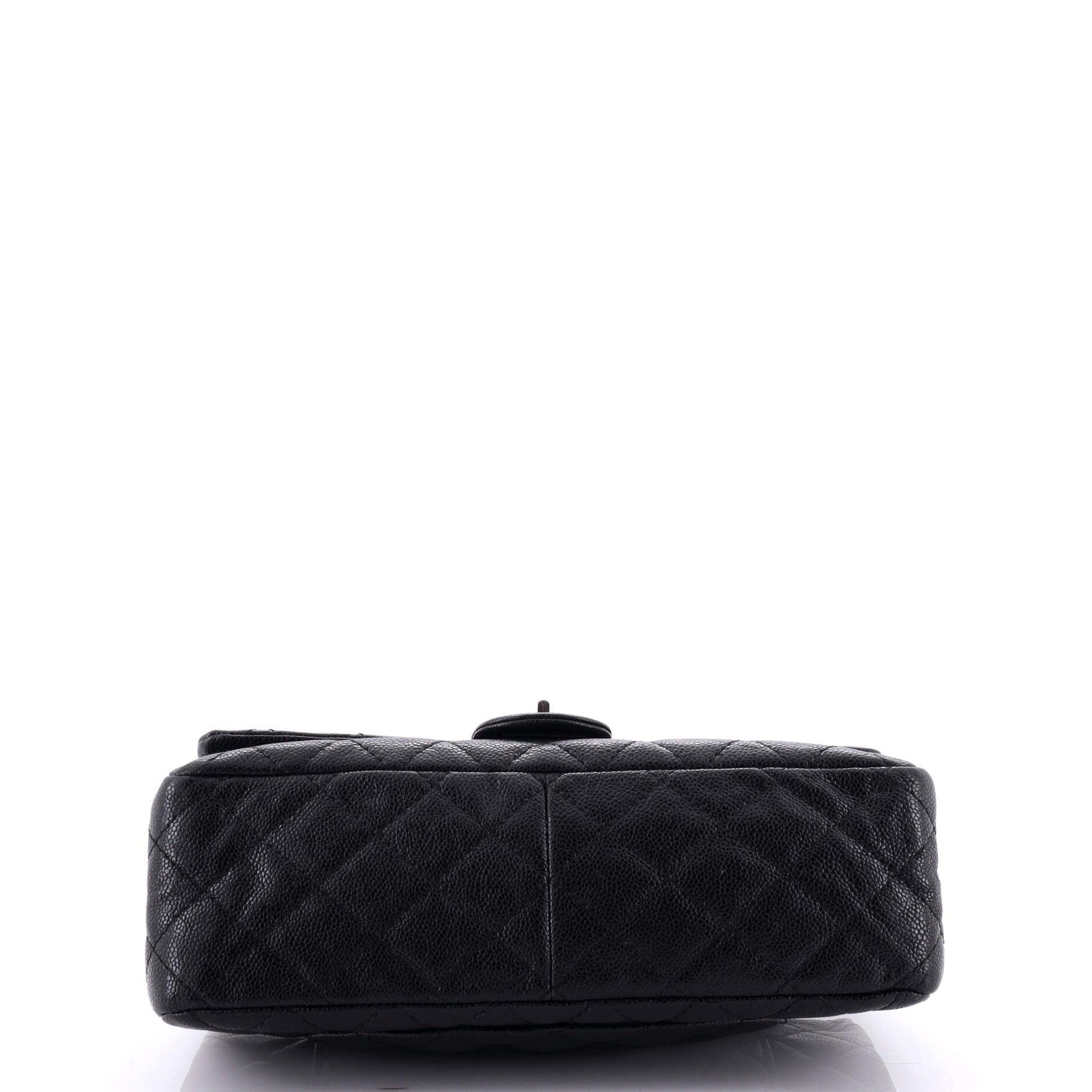 Chanel Reissue 2.55 Flap Bag Quilted Caviar 226