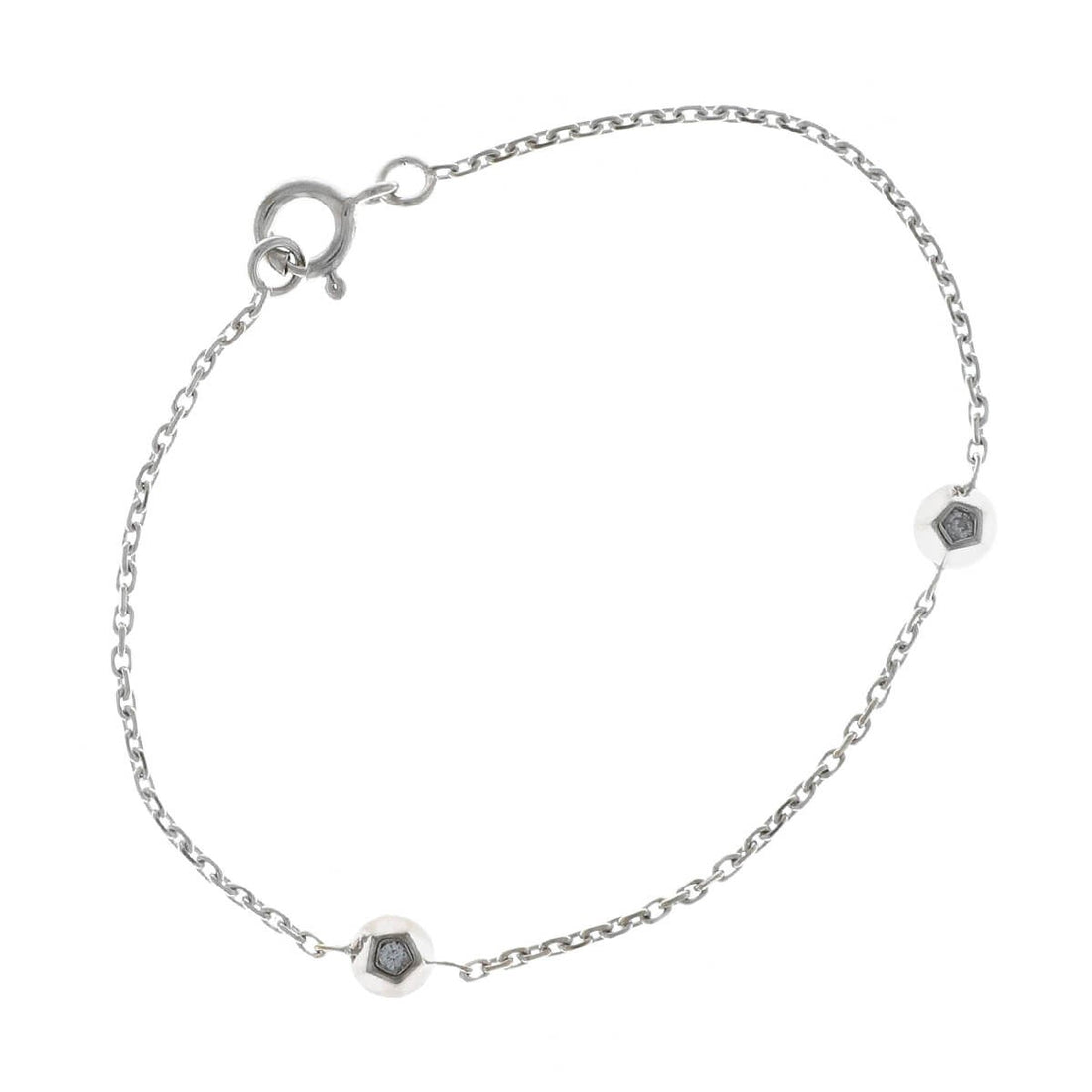 Gold ands diamonds bracelet
