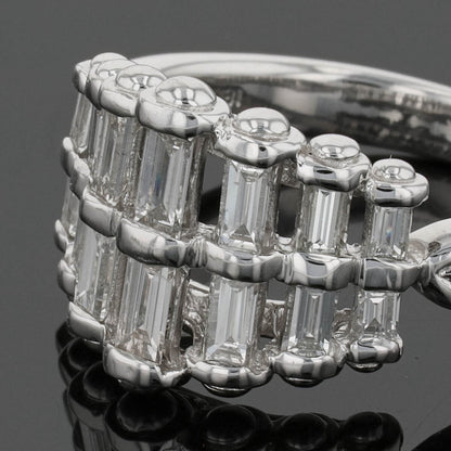 Gold and diamonds ring