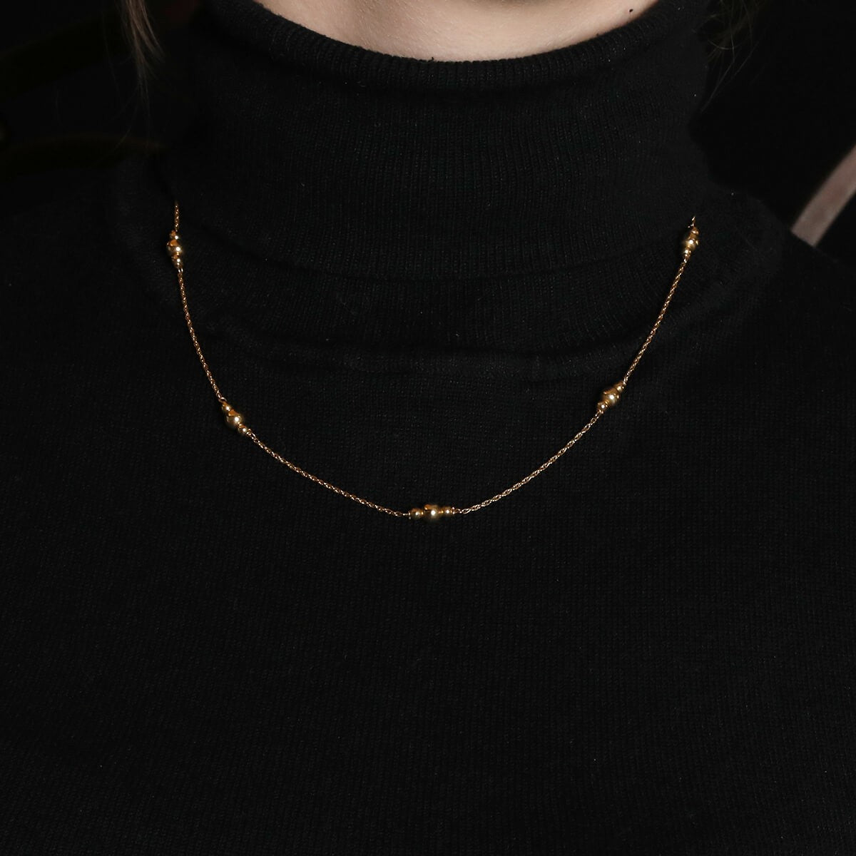 Gold necklace