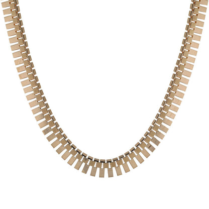 Gold necklace
