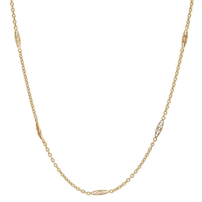 Gold necklace
