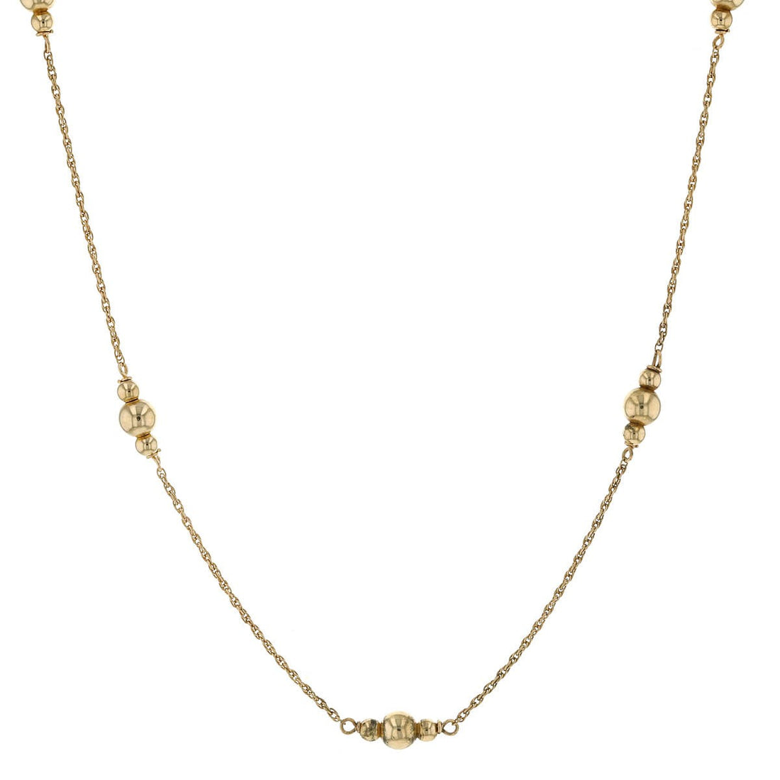 Gold necklace