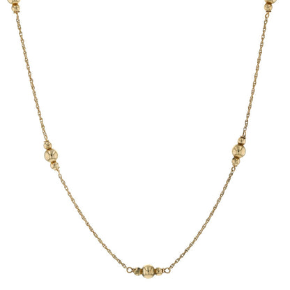 Gold necklace