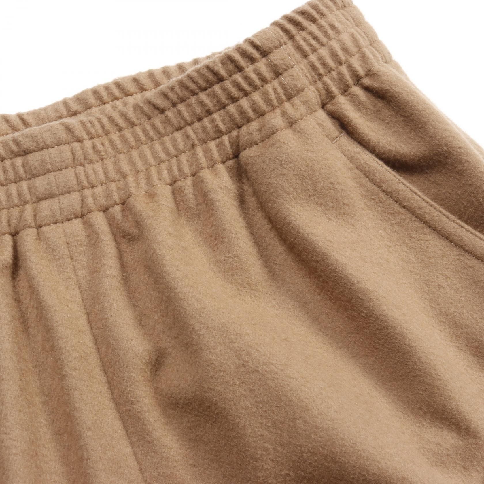 Gucci With Gg Button Pants 730912 Wool Brown 40