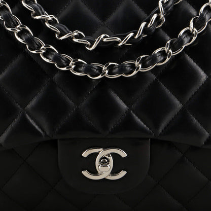 Chanel Classic Single Flap Bag Quilted Lambskin Jumbo