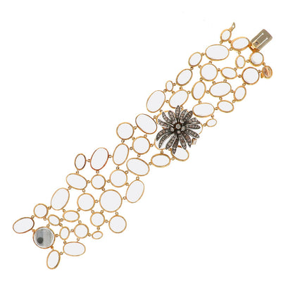 H. Stern rock crystals, diamonds and gold bracelet