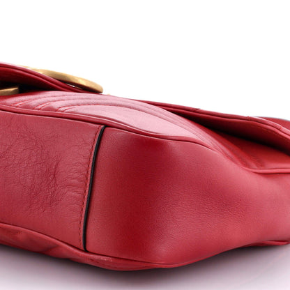 Gucci GG Marmont Flap Bag Matelasse Leather Medium