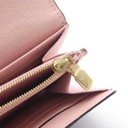 Louis Vuitton Portefeuille Sarah Ebene Brown Rose Valerine Bifoldpurse N 60114